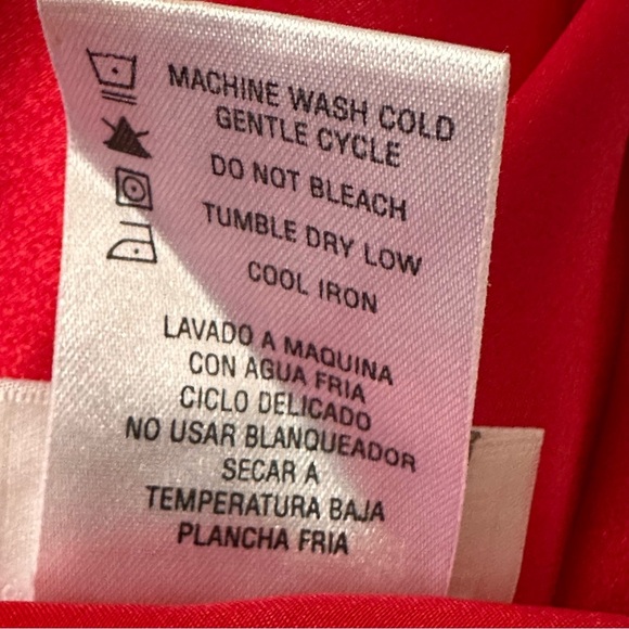 CINEMA ETOILE Red Satin Black Lace Slip Dress Lingerie Whimsigoth - Picture 12 of 13